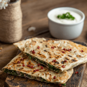 Spinach Naan